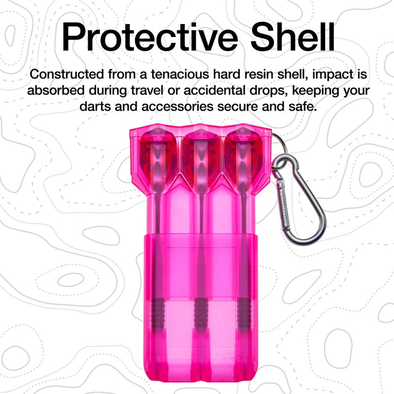 Casemaster by GLD Products Nomad Adjustable Dart Case Neon Pink - Image 2